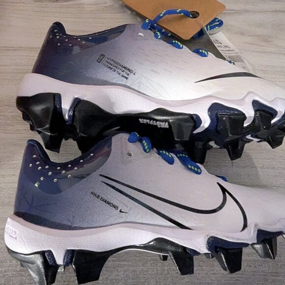 Nike Other - Hyperdiamond 4 Keystone GG GS 'Game Royal White'